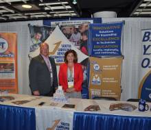 2017 ATE PI   SC ATE Booth   Emery DeWitt  Program Manager   Rick Roberts  Assistant Director